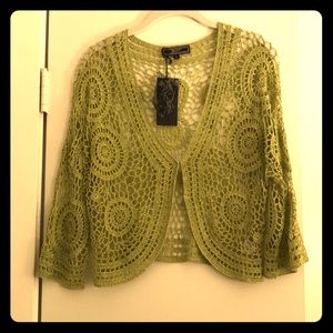 Lacey cover up/bolero